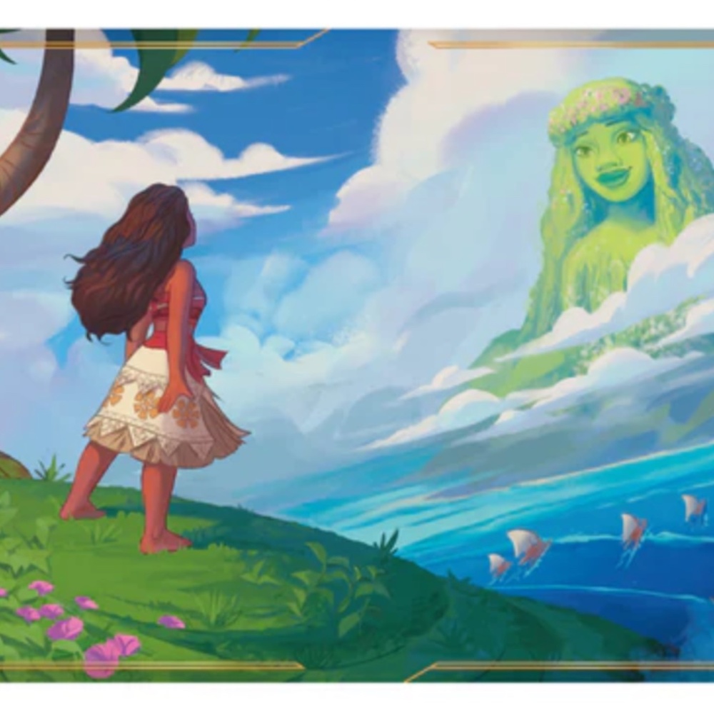 Lorcana Into the Inklands Neoprene Mat Moana